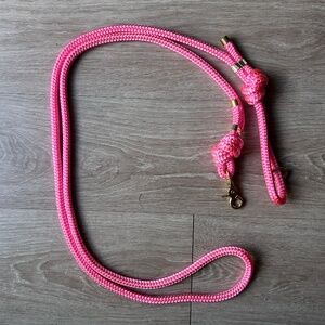 Pink Venture Leash: water resistant, climbing rope, durable, hiking leash, rope